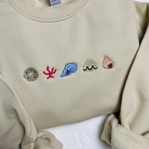 Island Collector Animal Crossing Inspired Embroidered Sweatshirt